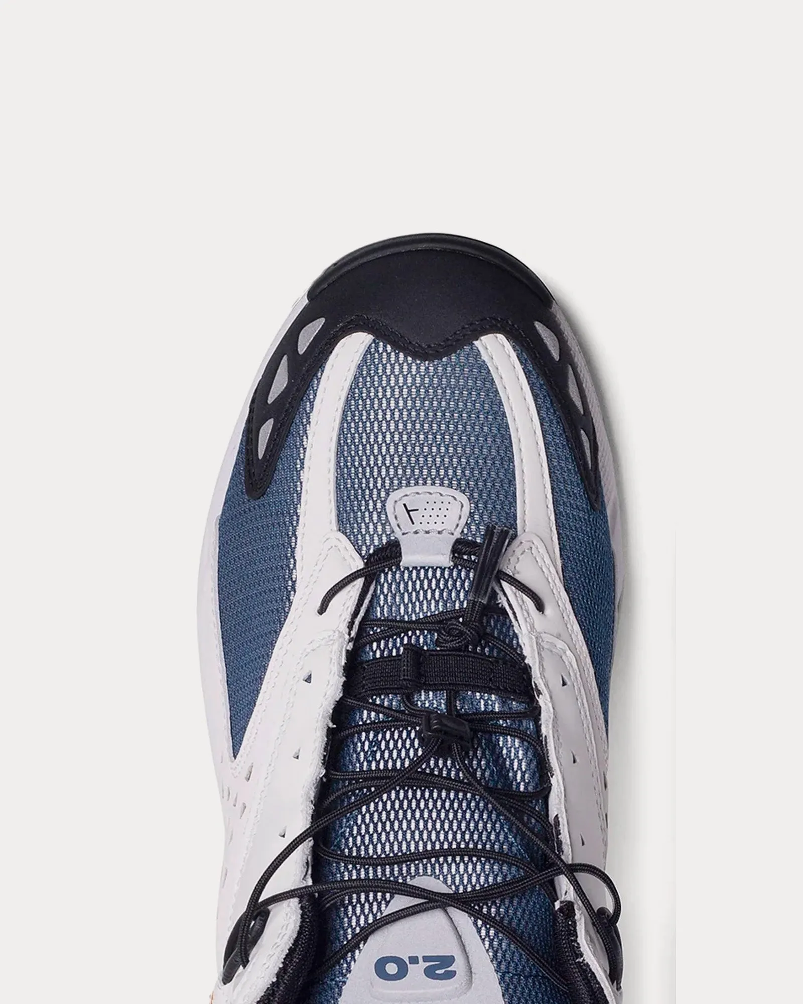 2.0 Mid Cloud White / Orange Pepper Low Top Sneakers
