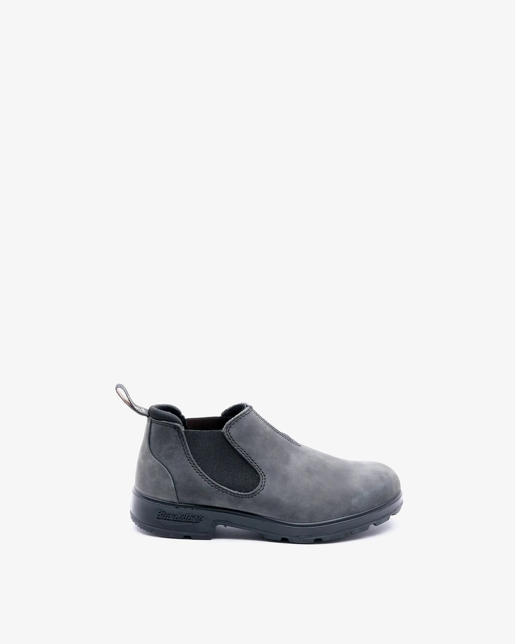 2035 Rustic Black Leather Shoes