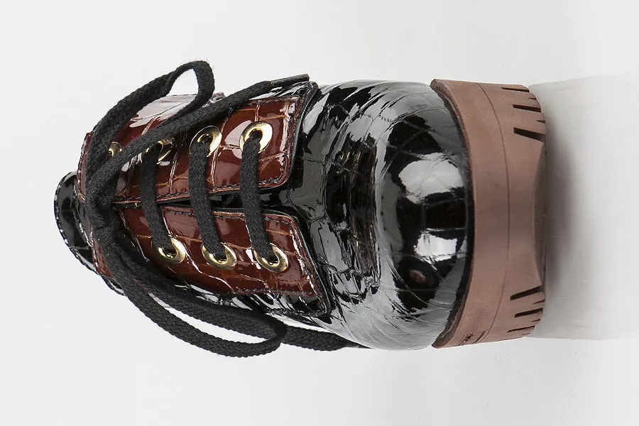 6114 Baldinini Shoes / Black - Brown