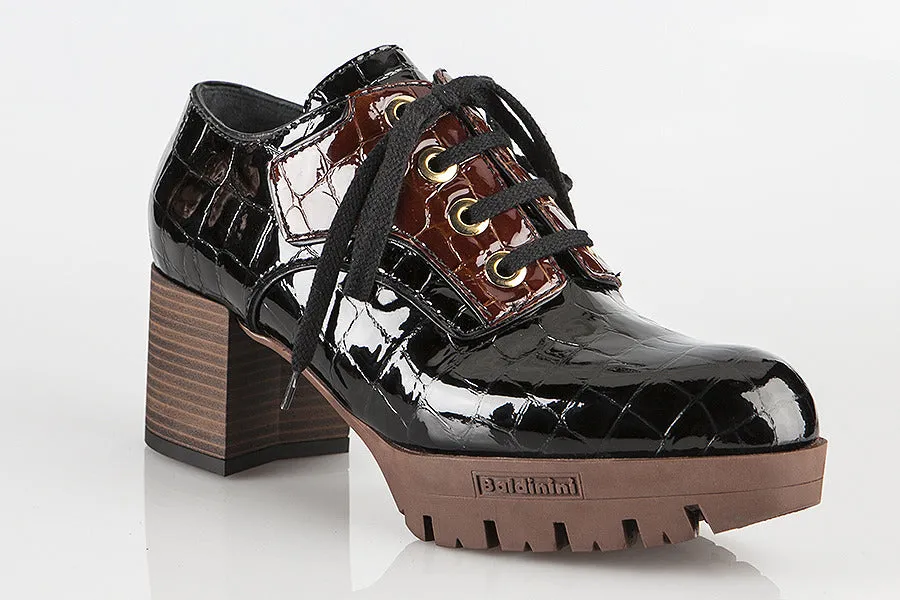 6114 Baldinini Shoes / Black - Brown
