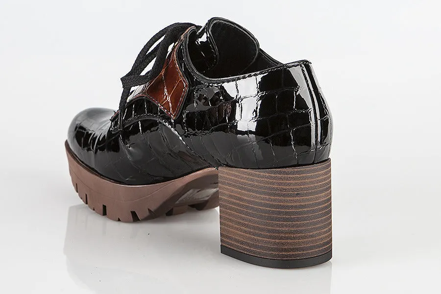 6114 Baldinini Shoes / Black - Brown