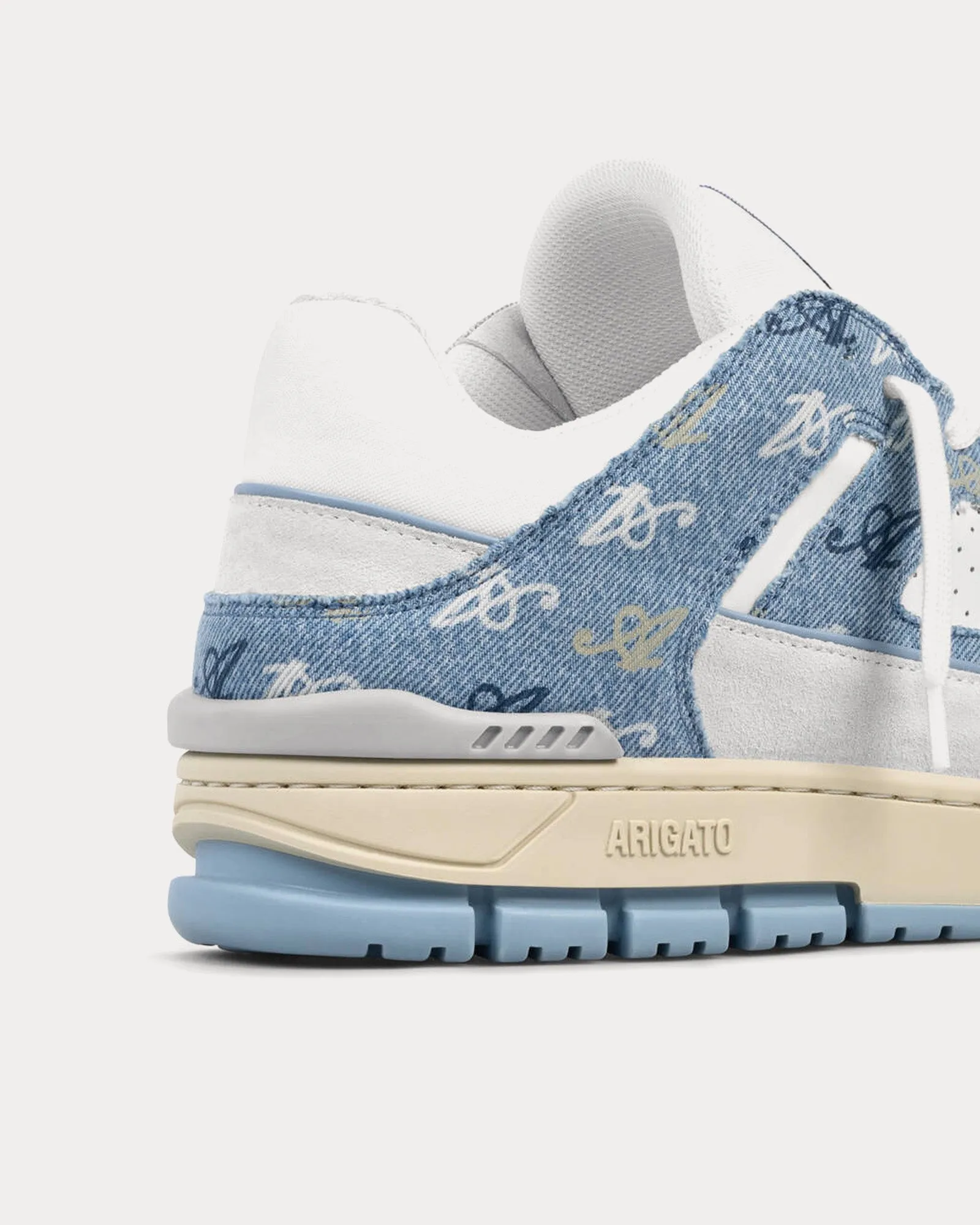 Area Lo '10 Year Anniversary' Monogram White / Blue Low Top Sneakers