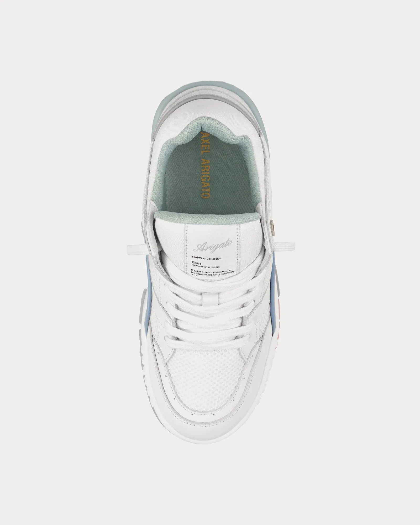 Area Lo White / Multi Low Top Sneakers