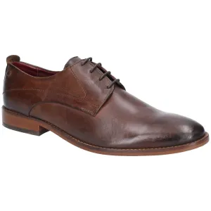 Base London Script Washed Leather Shoes
