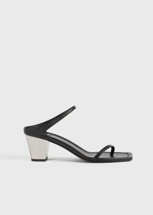 City sandals black/silver