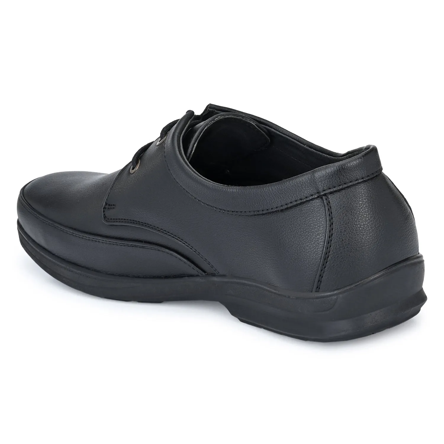 Eego Italy Plus Size Light Weight Comfortable Formal Shoes GT-10-BLACK