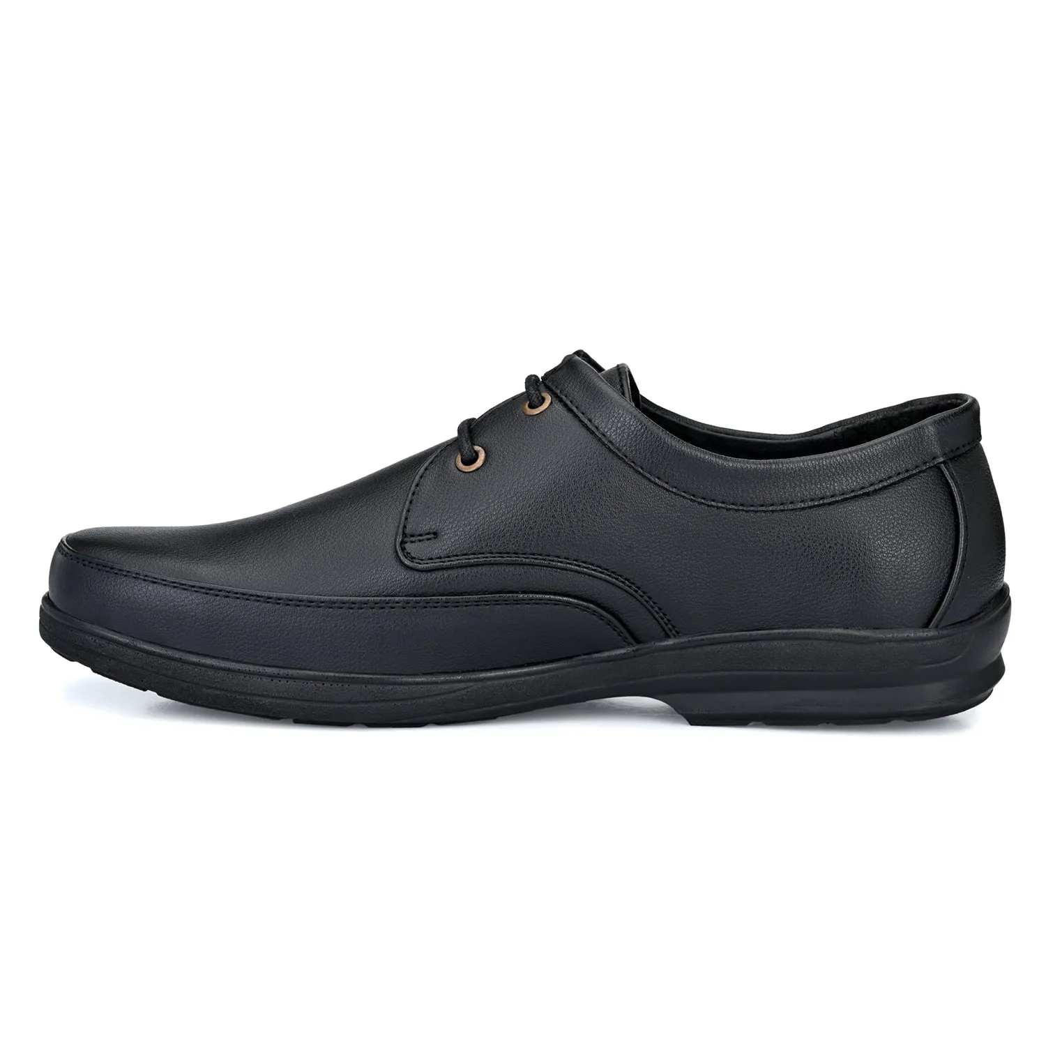 Eego Italy Plus Size Light Weight Comfortable Formal Shoes GT-10-BLACK