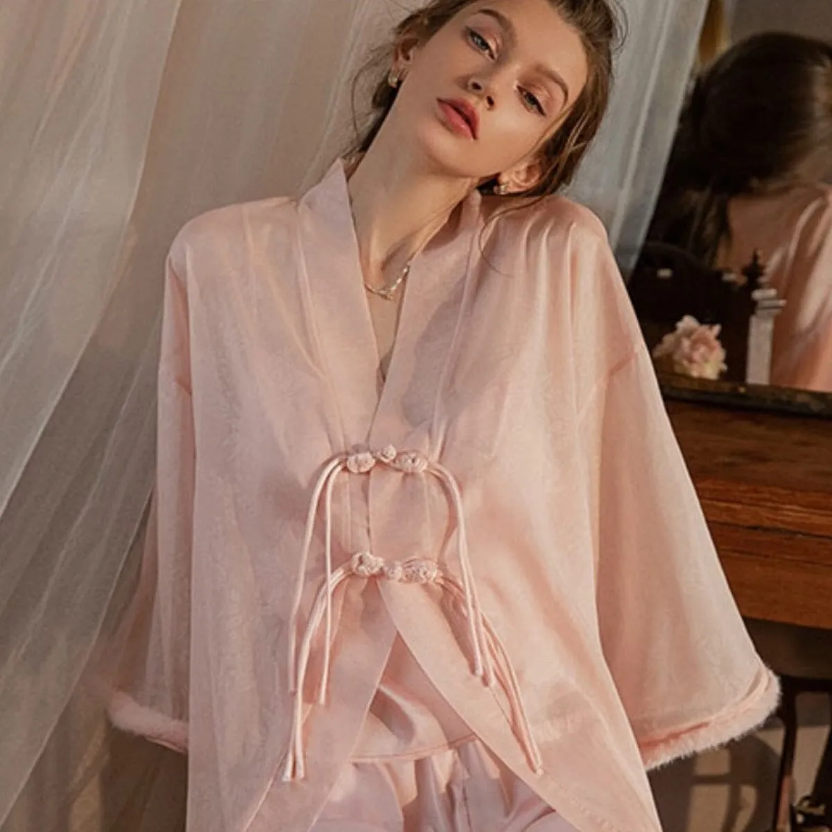 Ember midi satin slip