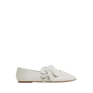 FLORALINA BALLERINAS & MARY JANES - WHITE/BONE