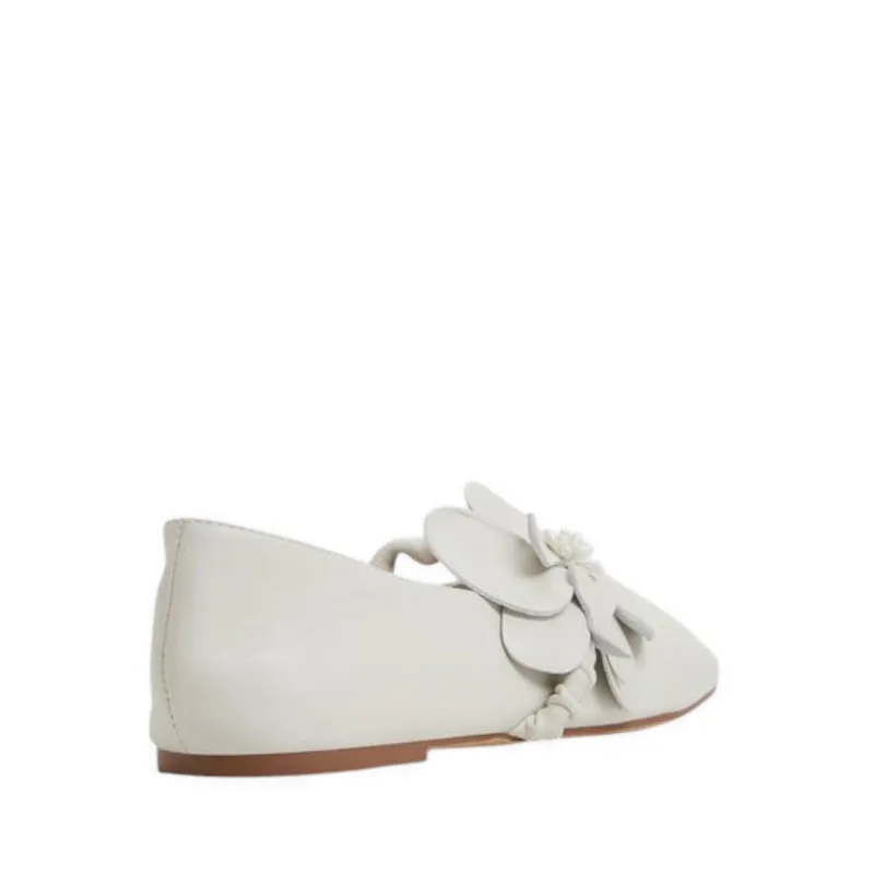 FLORALINA BALLERINAS & MARY JANES - WHITE/BONE