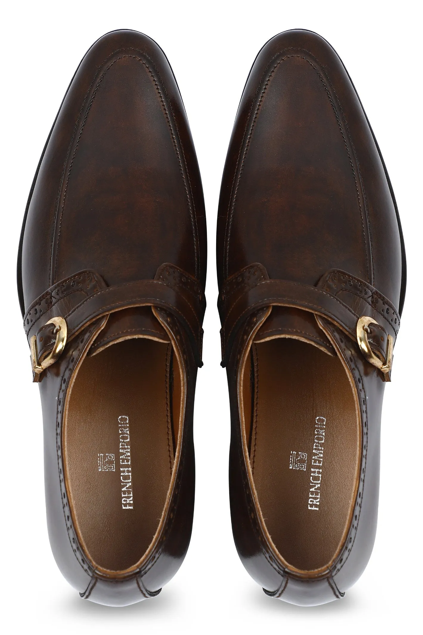 Formal Shoes For Men in Brown SKU: SMF-0228-BROWN
