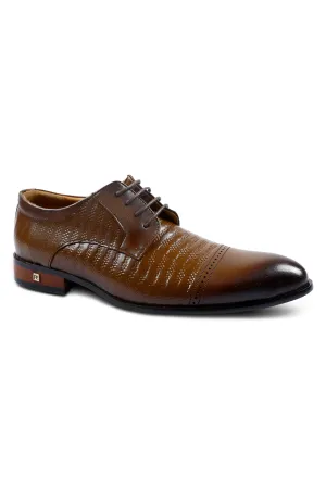 Formal Shoes For Men in Khaki SKU: SMF-0175-KHAKI