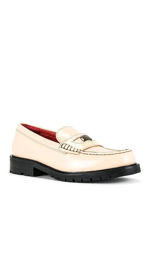 Free People Liv Loafer in Beige