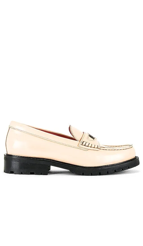 Free People Liv Loafer in Beige