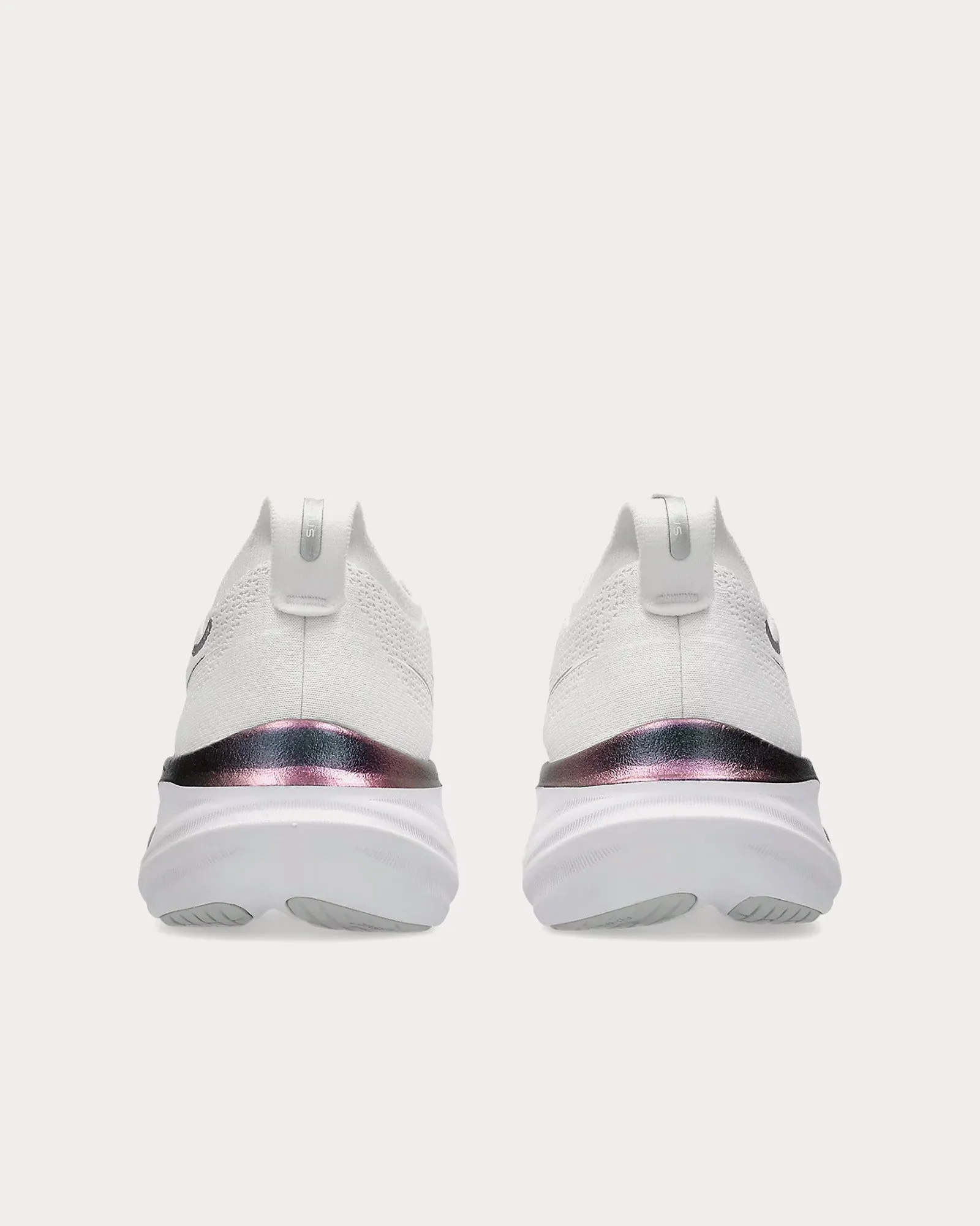 Gel-Nimbus 26 Platinum Real White / Pure Silver Running Shoes