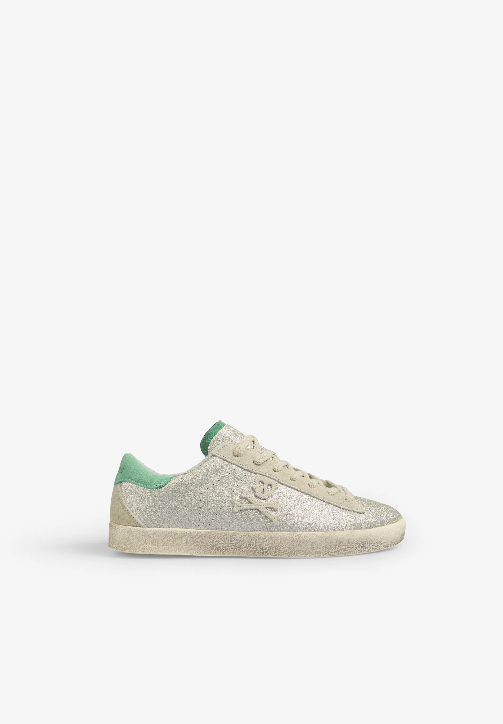 GLITTER LOW-TOP SNEAKERS