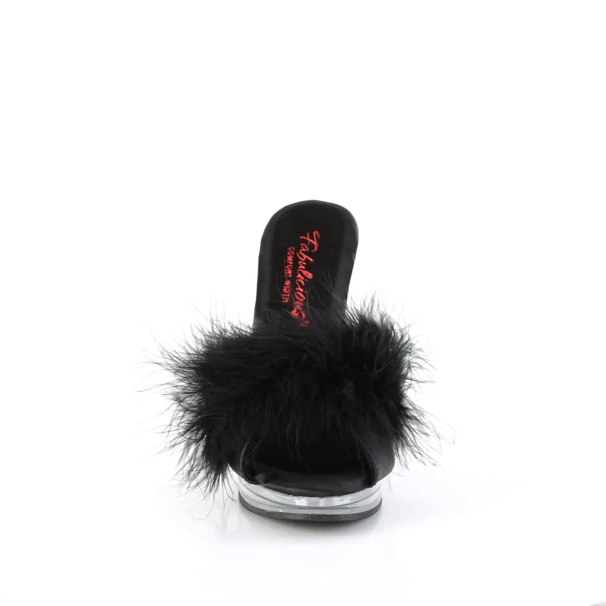 GLORY-501F-8 Black Slide High Heel