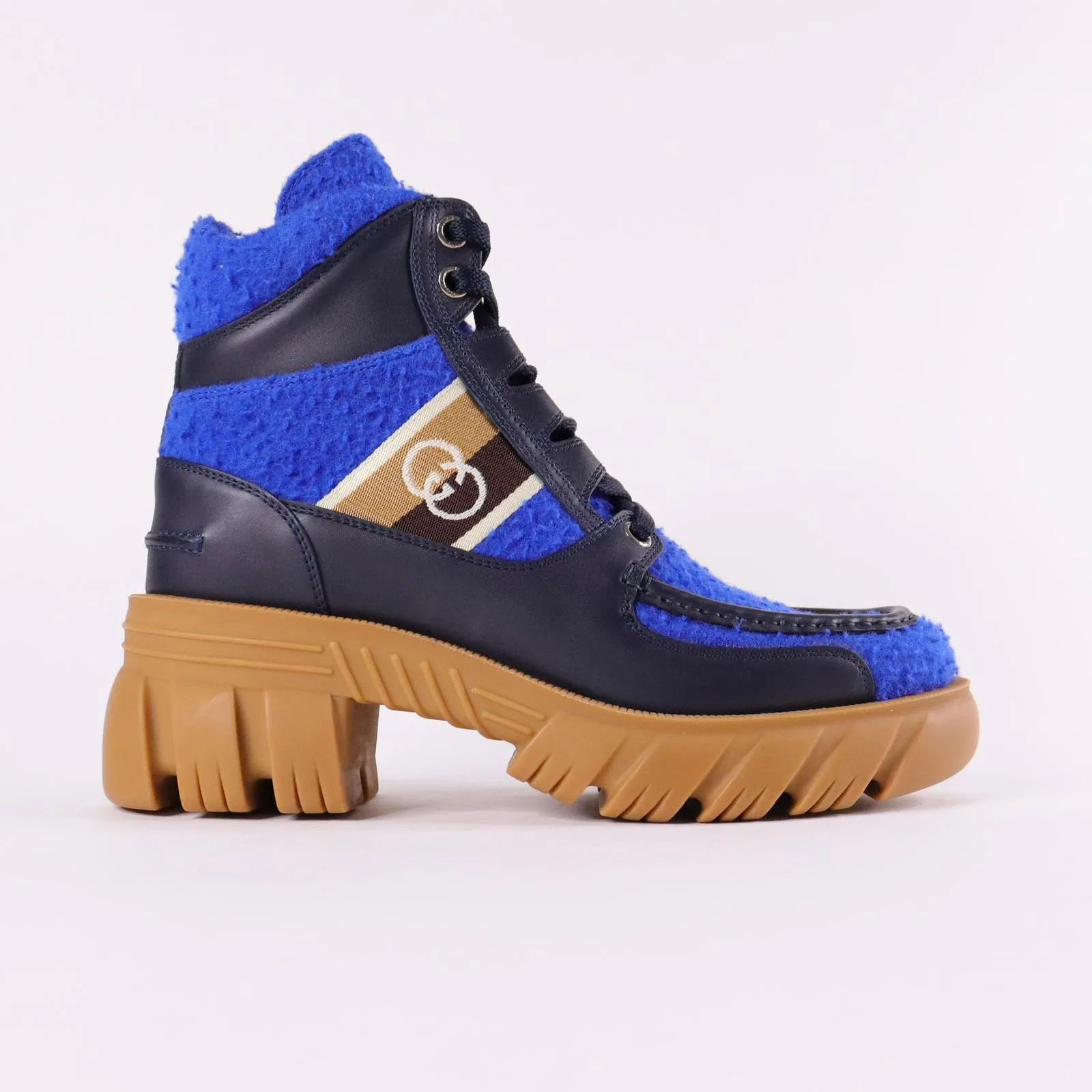 GUCCI Men’s Casy Wool Hiking Boots