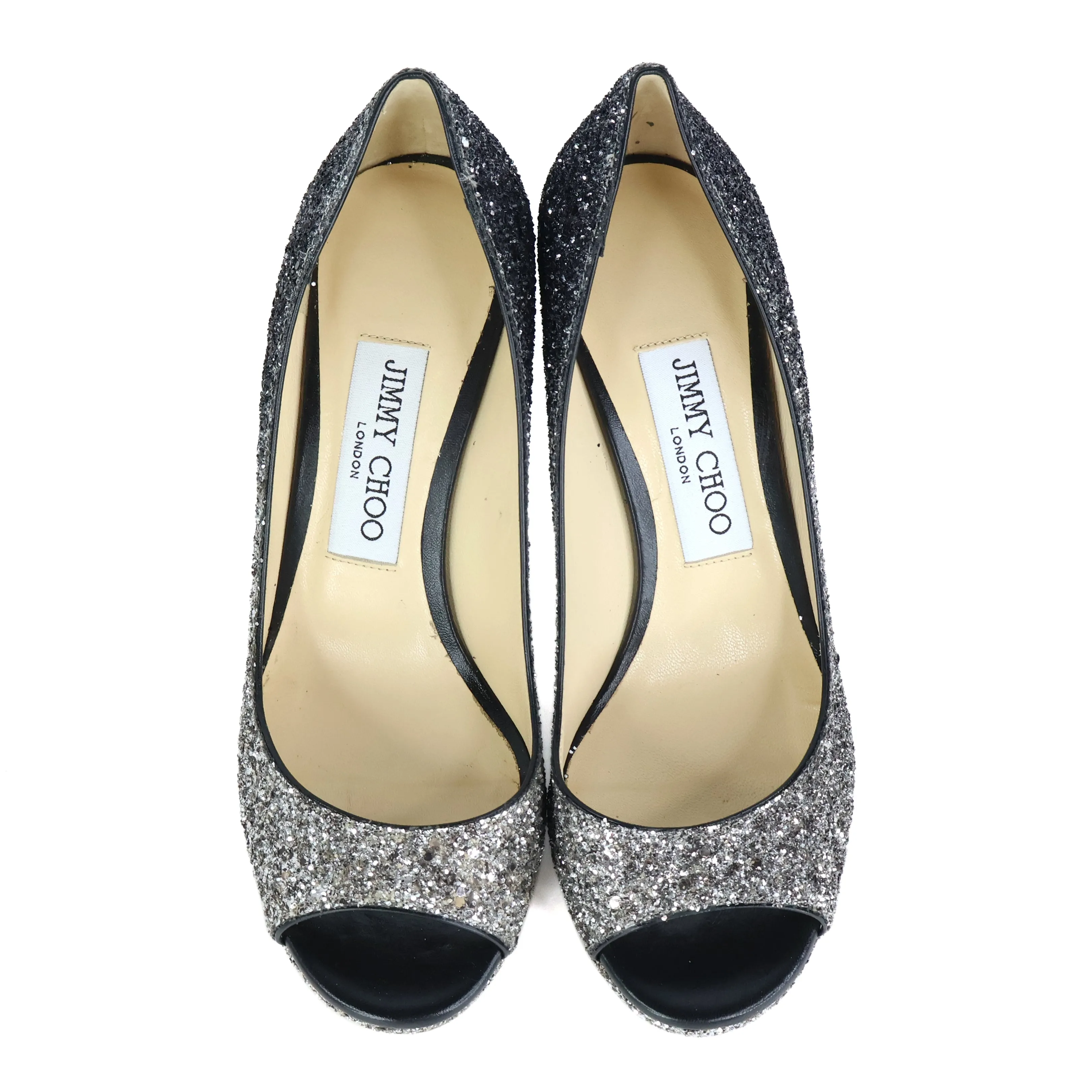 Jimmy Choo Glitter Heels