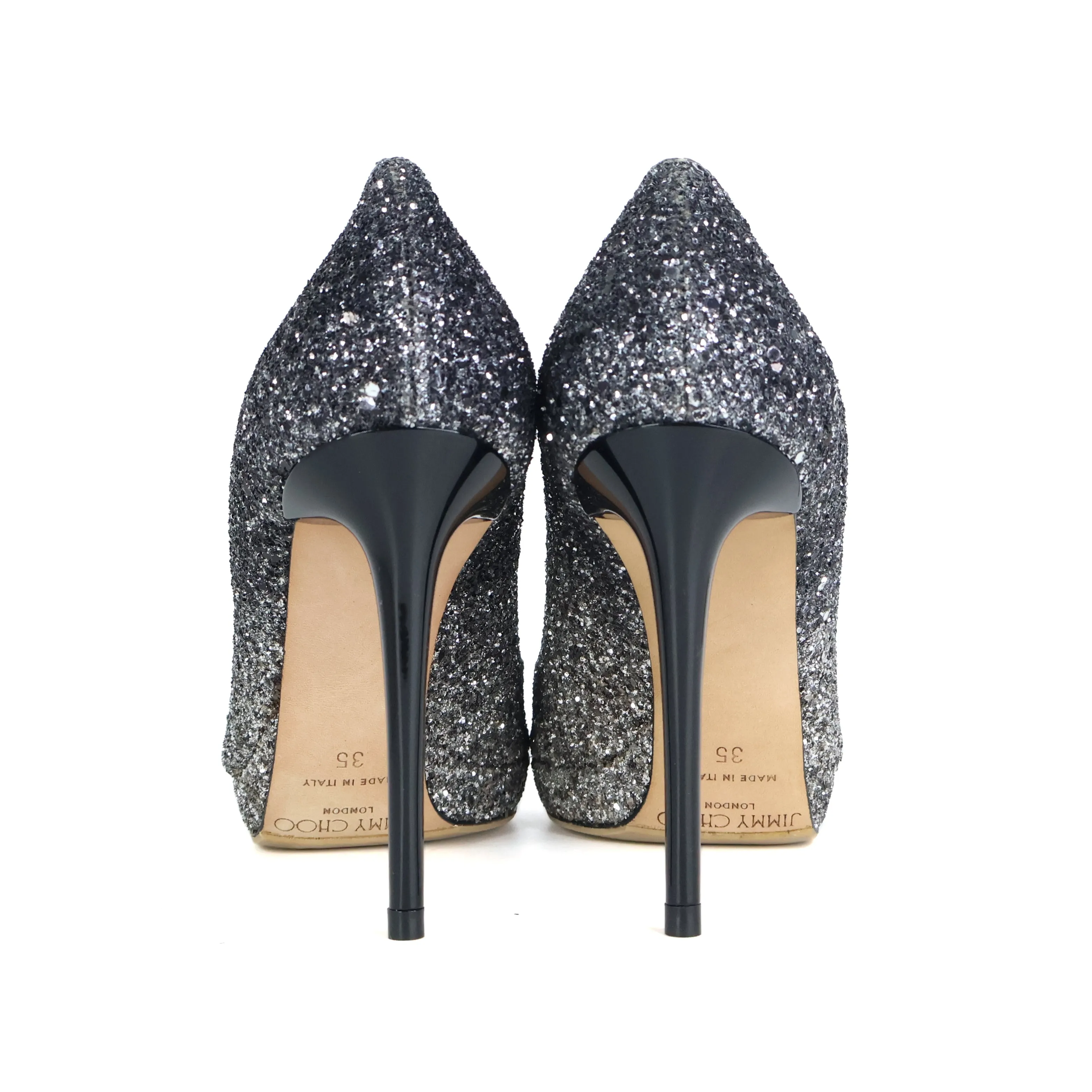 Jimmy Choo Glitter Heels