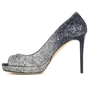 Jimmy Choo Glitter Heels