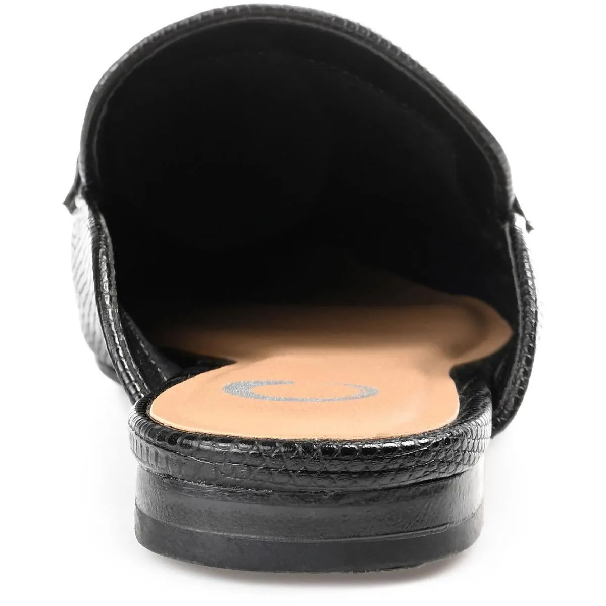 Journee Collection Womens Vegan Leather Slip on Mules