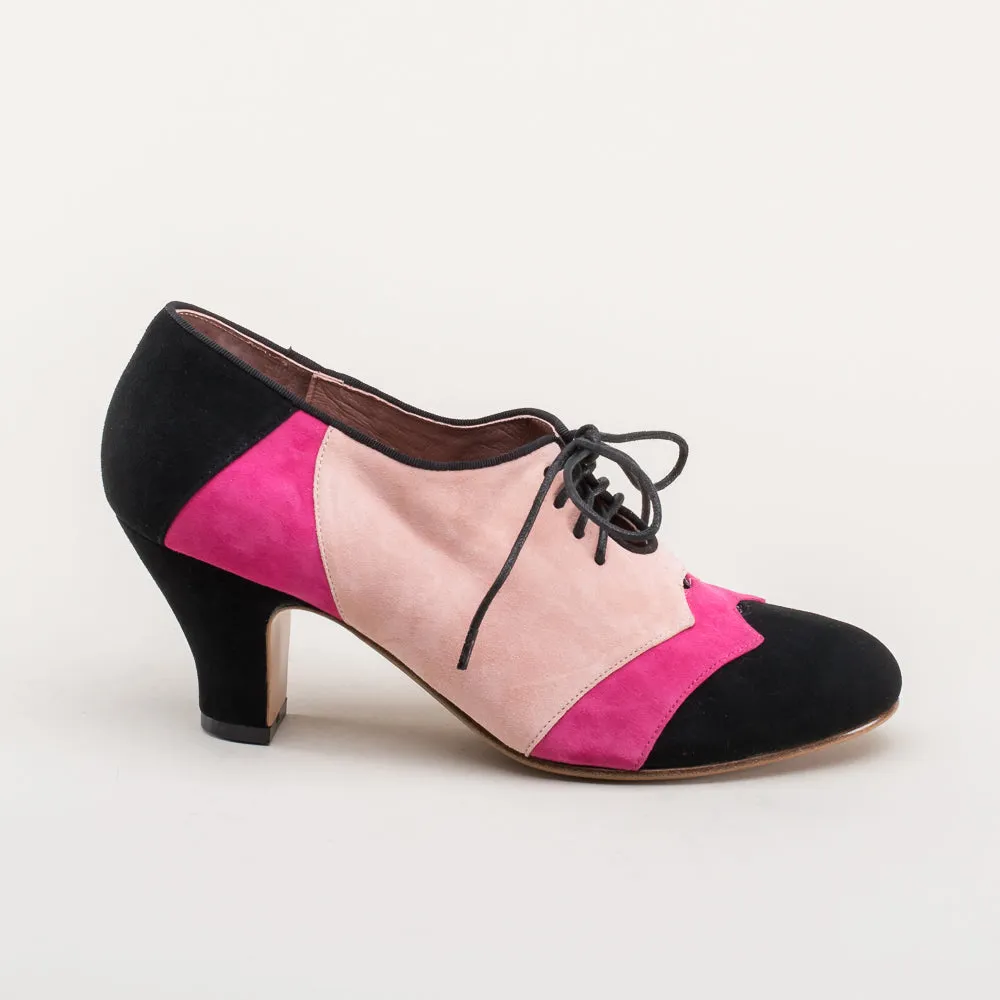 Karolina Women's Retro Oxfords (Pink/Black)