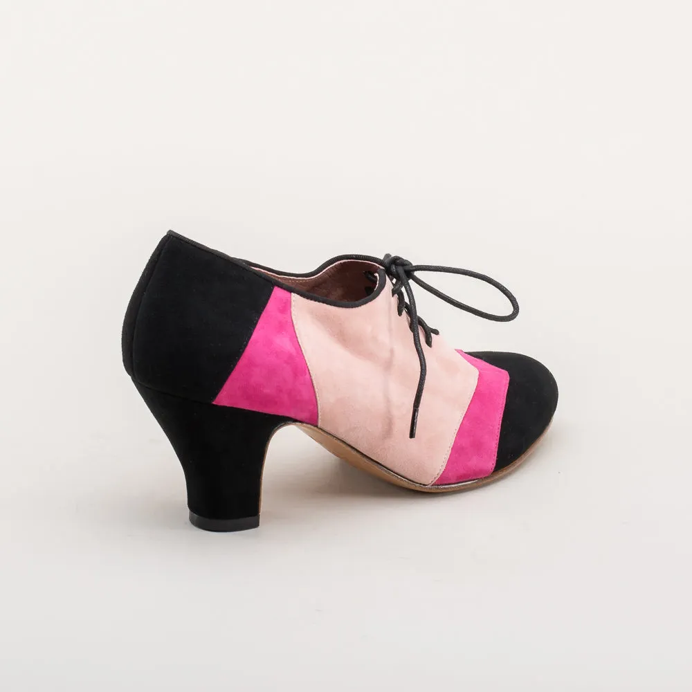 Karolina Women's Retro Oxfords (Pink/Black)