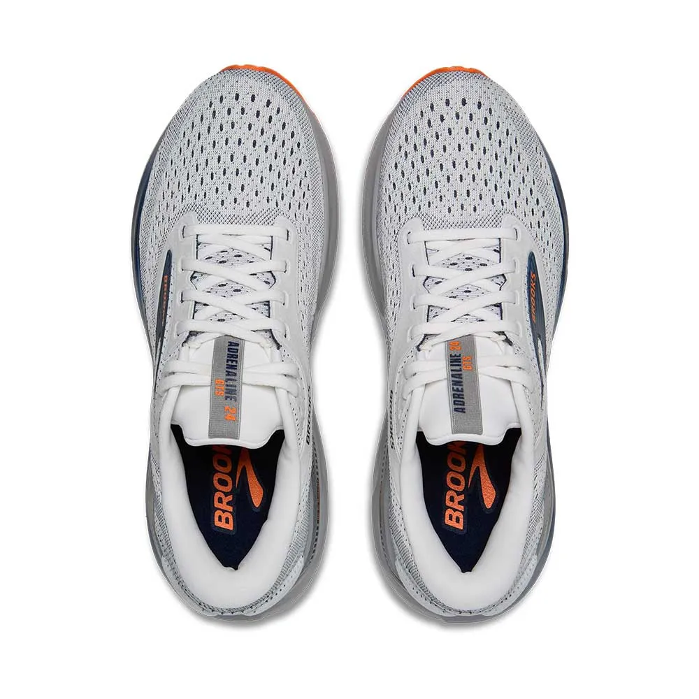 Men's Adrenaline GTS 24 Running Shoe - White/Peacoat/Alloy - Regular (D)