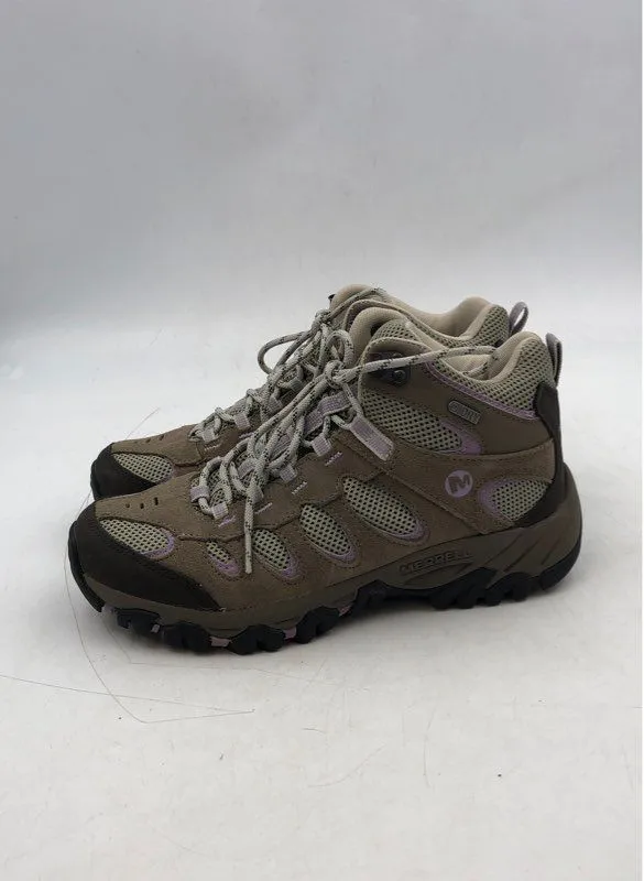 Merrell Women's Ridgepass J227189C Brindle Seafog Hiking Boots - Size 9