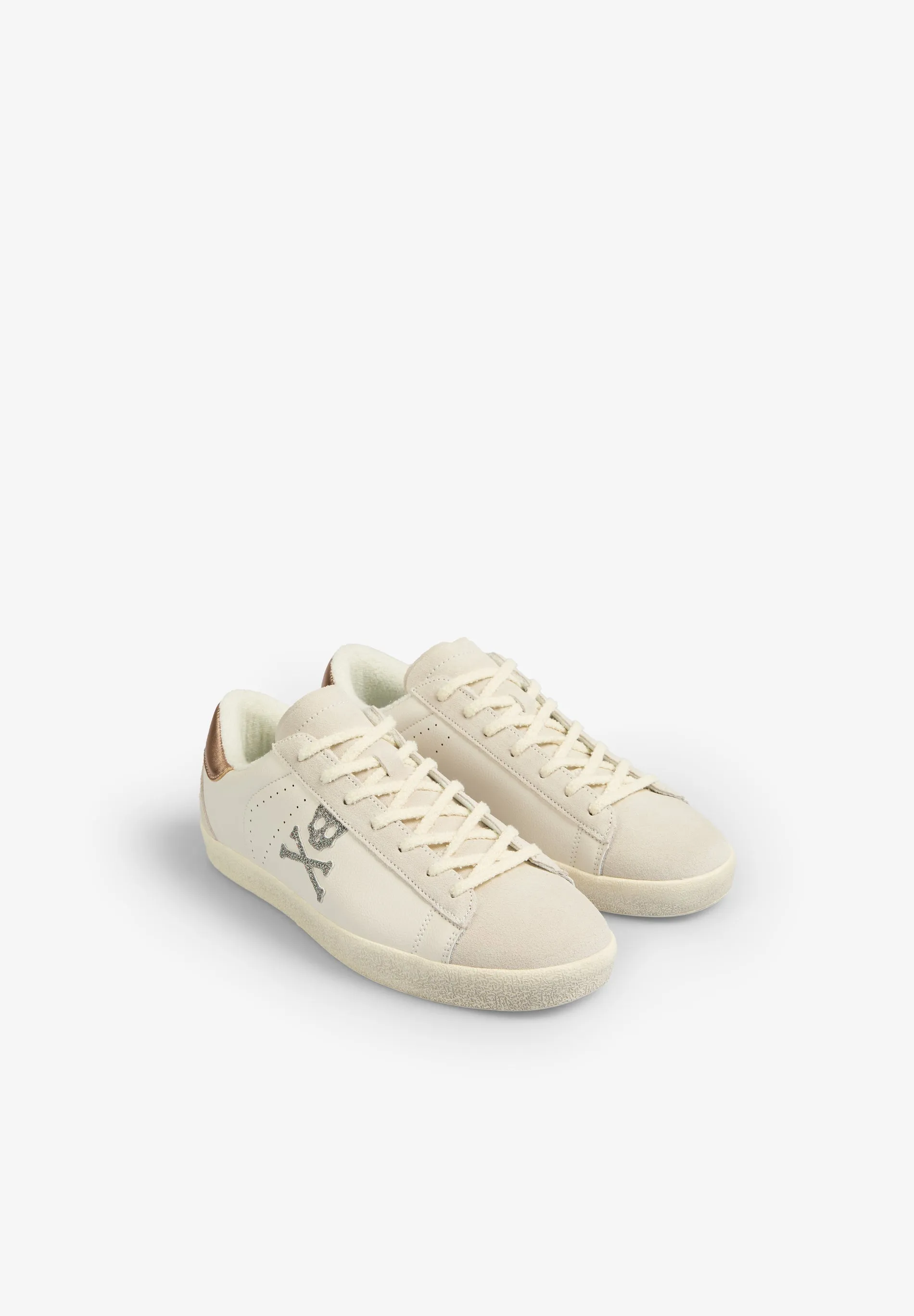 METALLIC LOW SNEAKERS