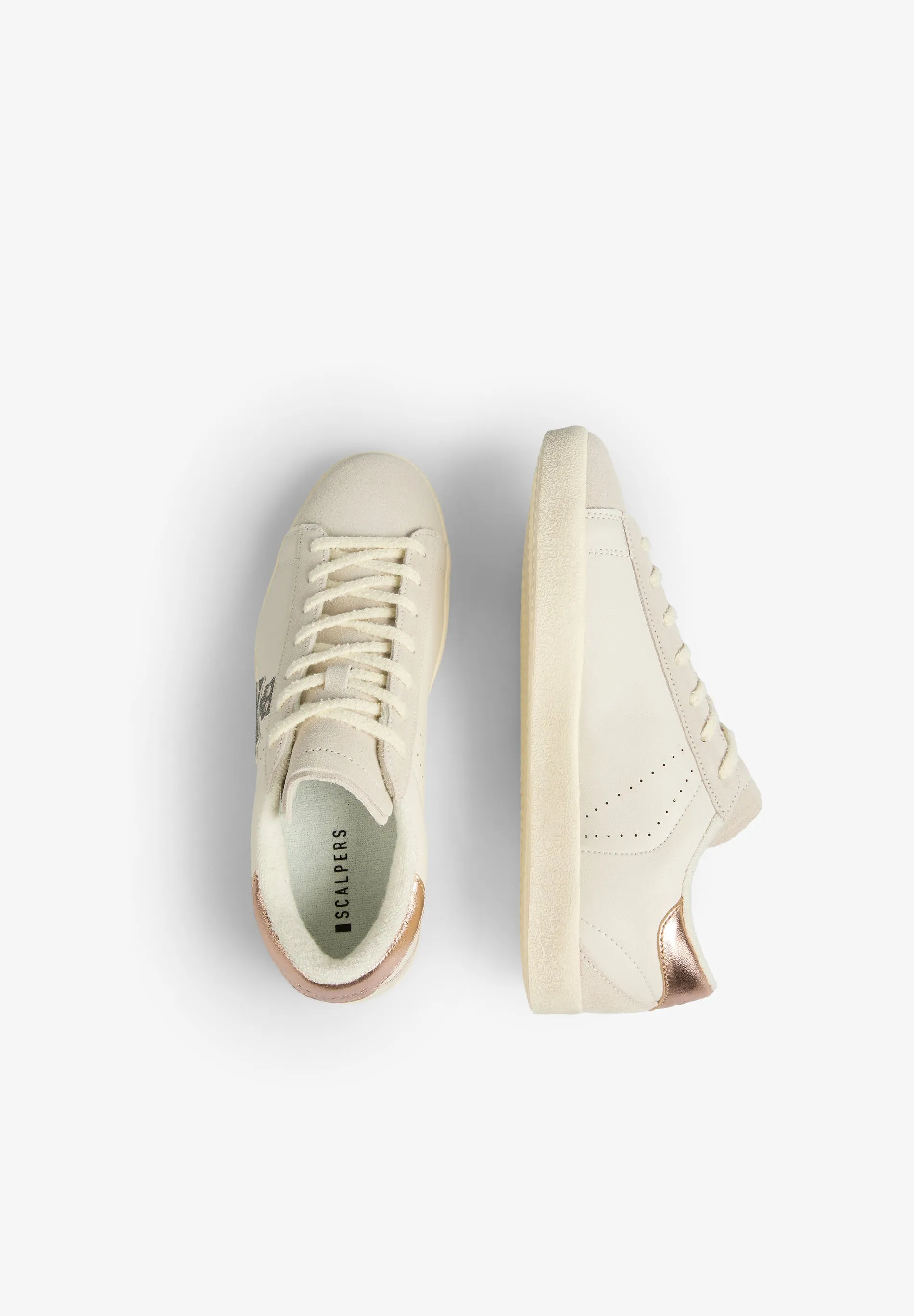 METALLIC LOW SNEAKERS