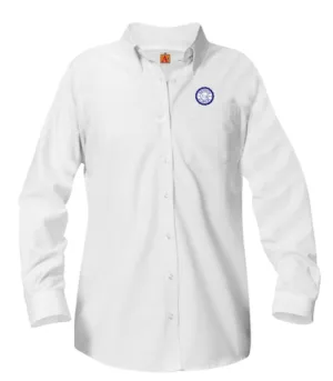MHS girls long-sleeve Oxford