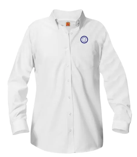 MHS girls long-sleeve Oxford