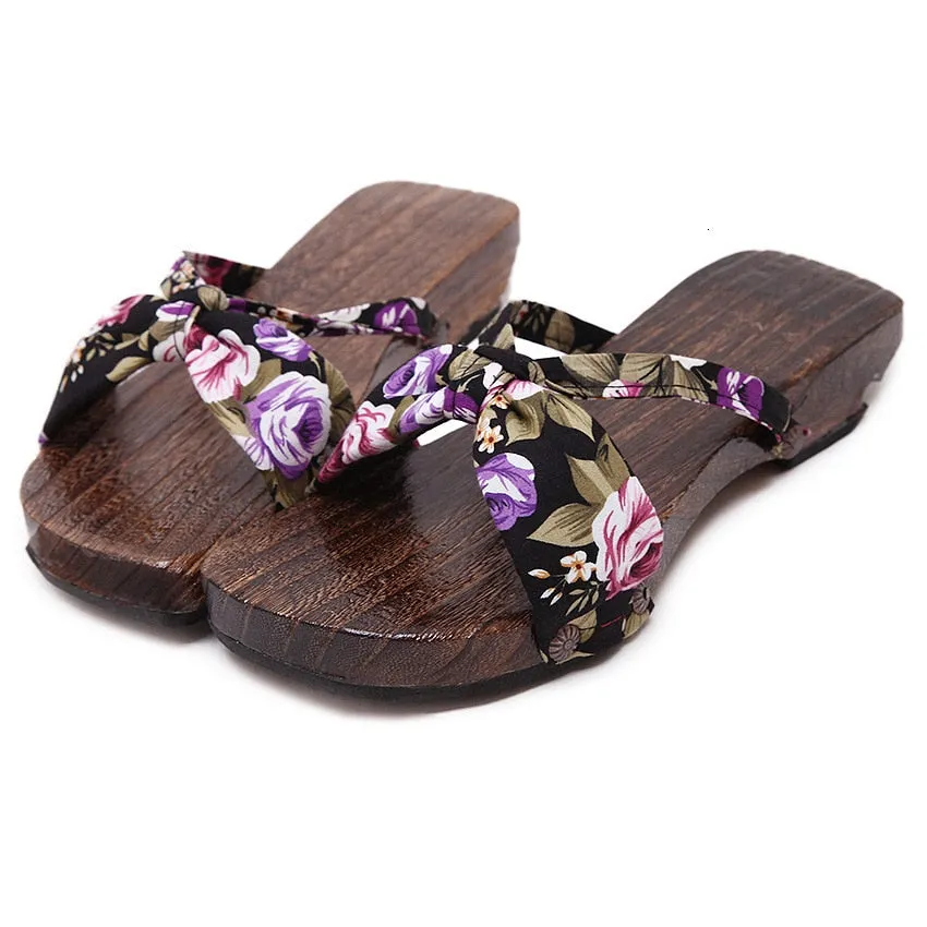 Modern Japanese Wooden Sandal