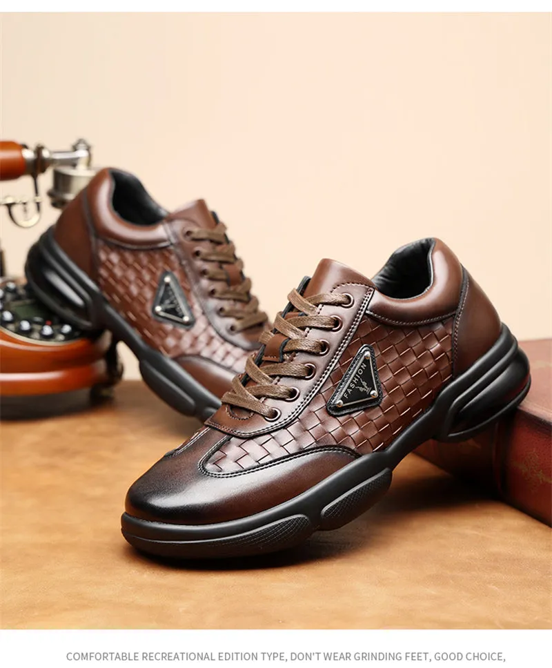 Opulessa Crocodile Pattern Derbys