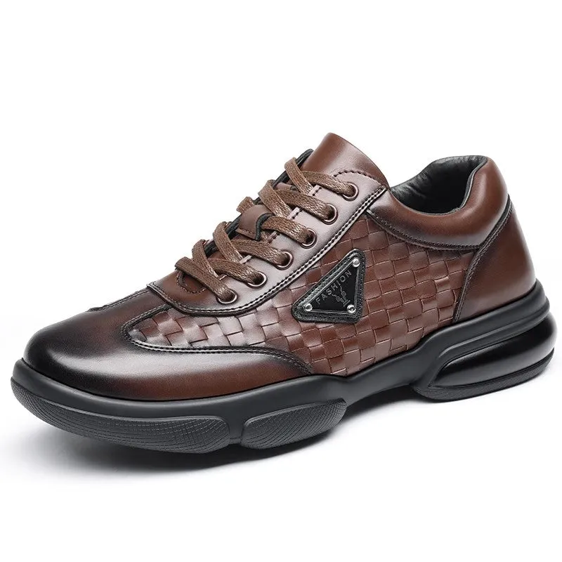 Opulessa Crocodile Pattern Derbys