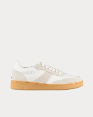 Plain Grey / White Low Top Sneakers