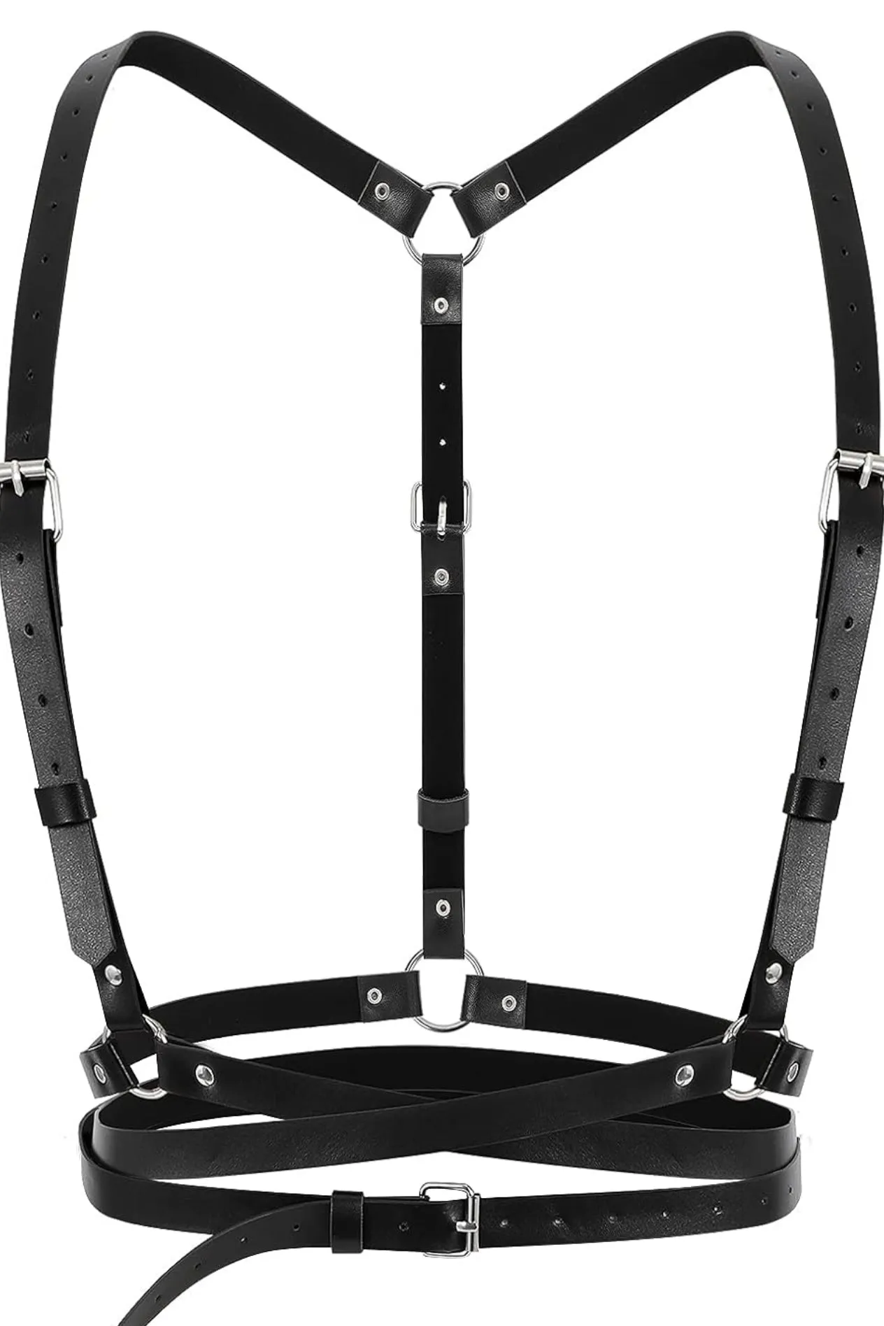 Ready to Ship Closet Sale - Vegan Leather Wrap Body Harness