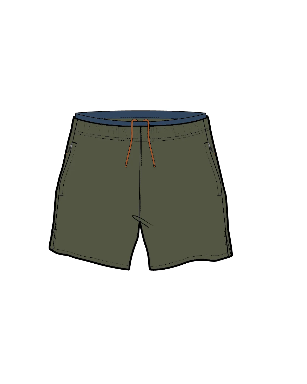 Sandune Trail Short - Khaki