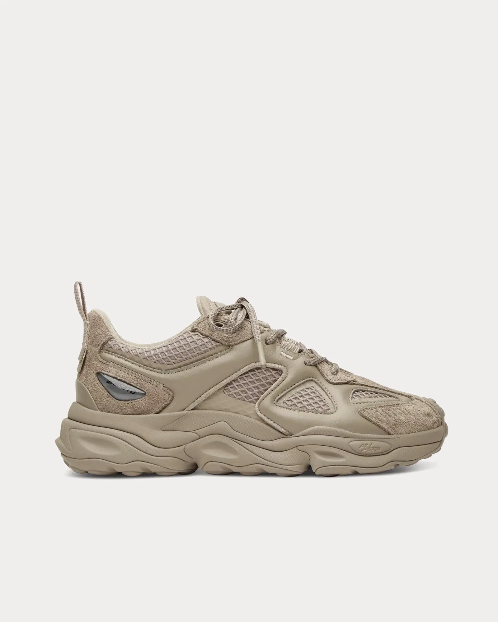 Satellite Runner Dark Beige / Dark Beige Low Top Sneakers