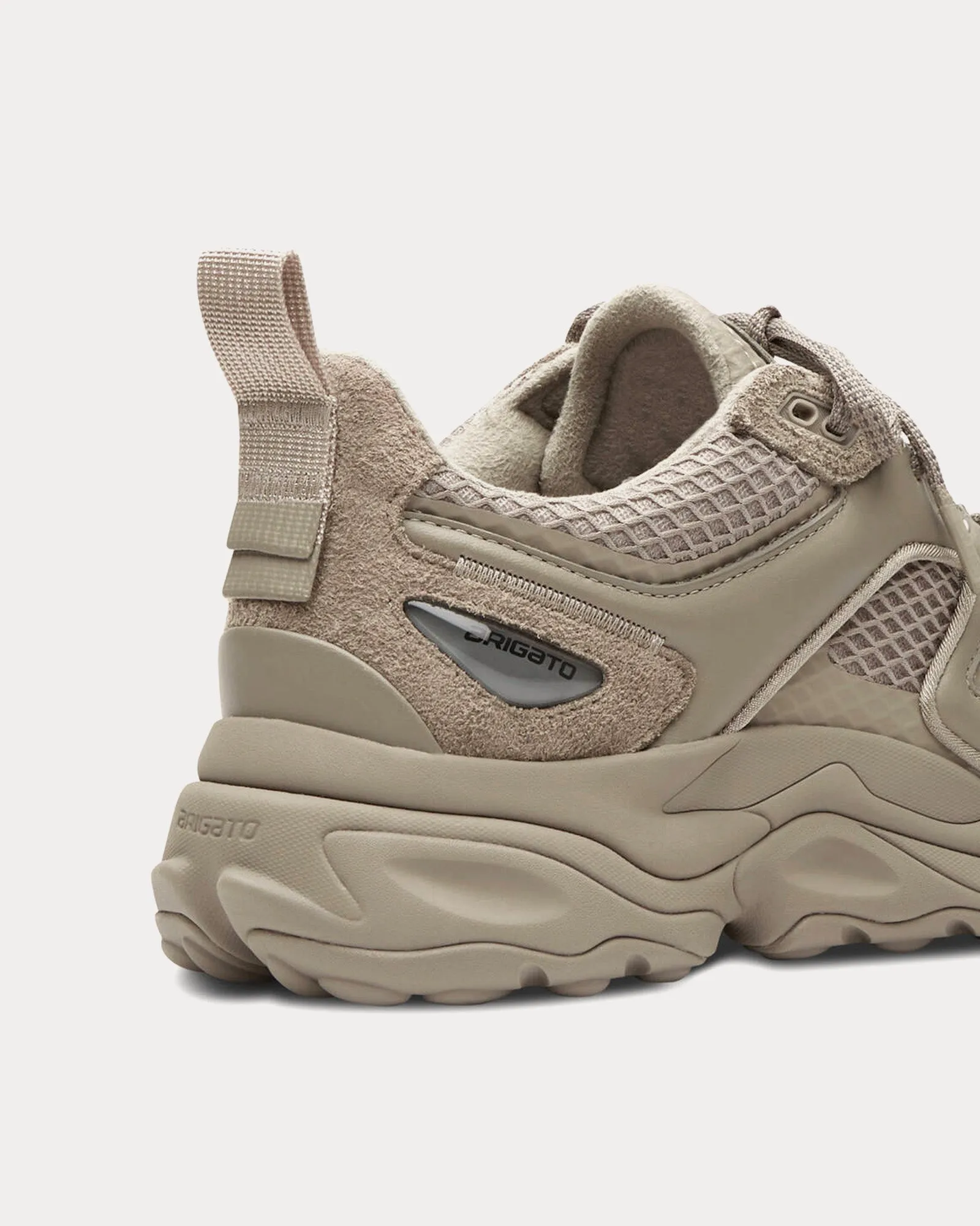 Satellite Runner Dark Beige / Dark Beige Low Top Sneakers