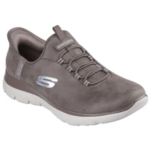 Skechers Slip Ins 150254 brown slip on shoe