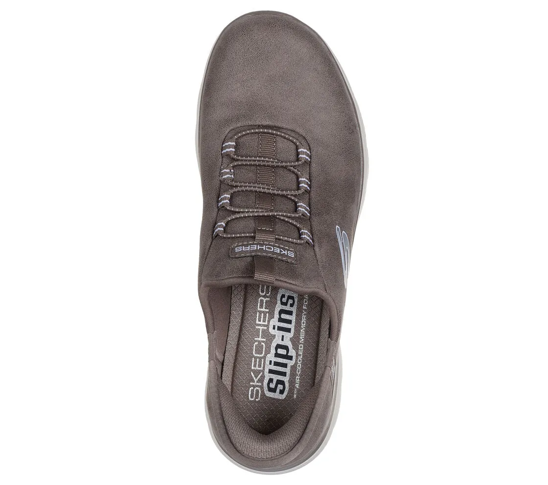 Skechers Slip Ins 150254 brown slip on shoe