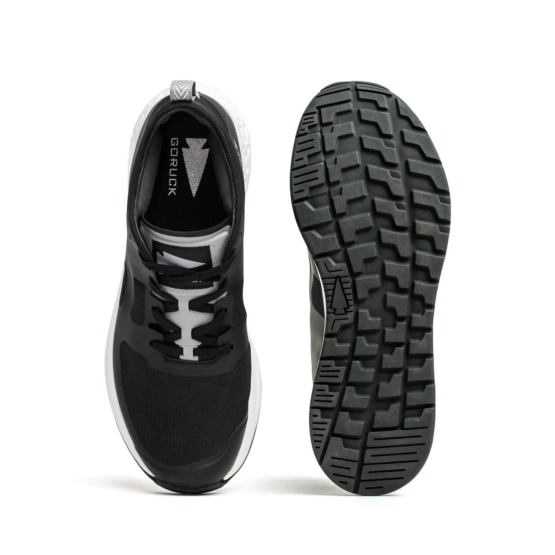 Women's Rough Runners - Black   Stone   White