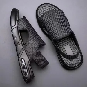 Woven Slide Sandals